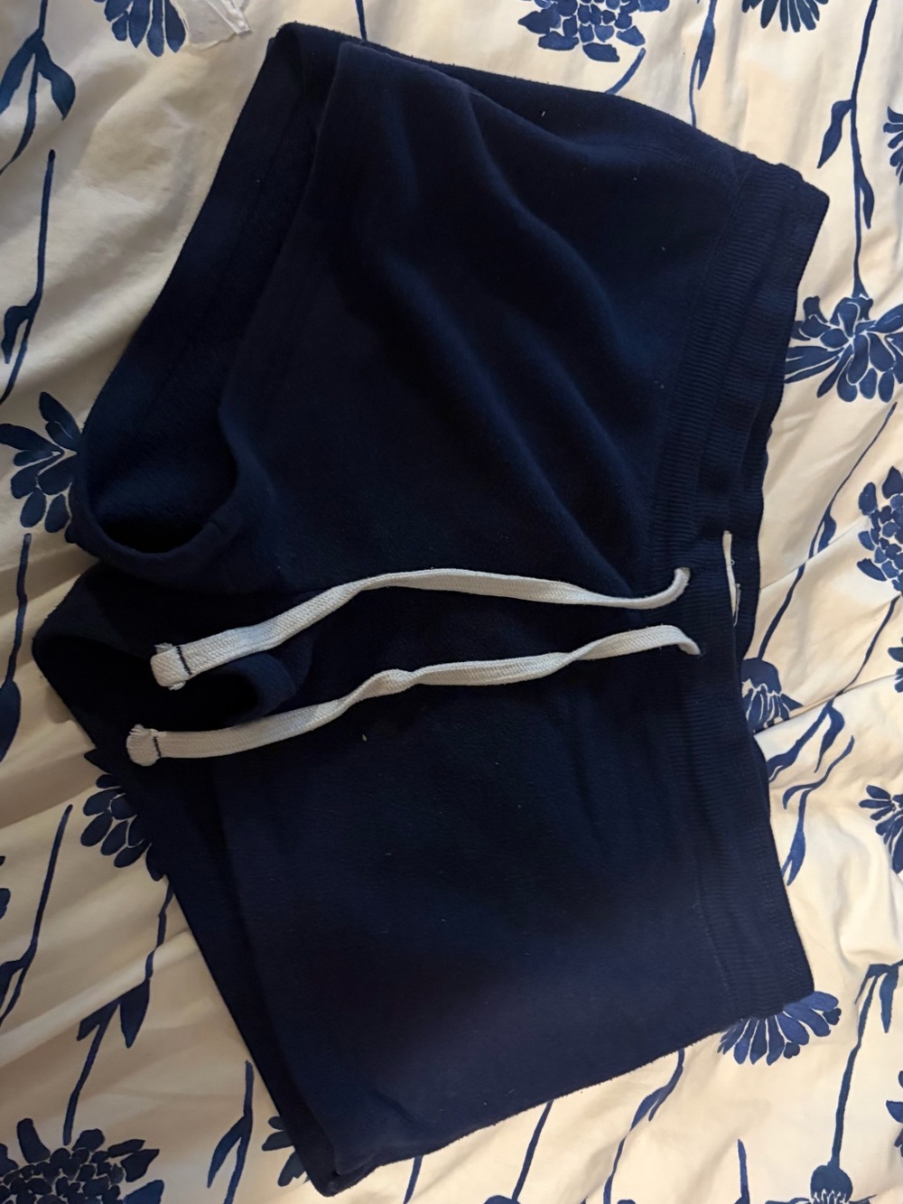 Ardene Navy Blue Fleece-Lined Shorts